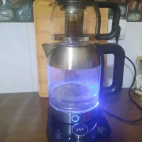 چای ساز برقی دو بار استفاده شده جهیزیه عروس هست|سماور، چایساز، قهوهساز|اسلامشهر, شهرک انبیا|دیوار