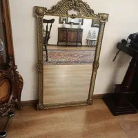آینه برنزی قدیمی قدی  قد ۱۲۵ سانت و عرض ۶۷