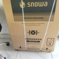 ماشین لباسشویی ۸کیلویی اسنوا و گاز رومیزی استیل