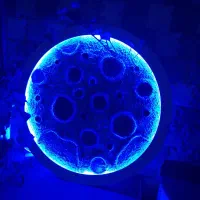 تابلو ماه تابان|تابلو، نقاشی، عکس|خرمشهر, |دیوار