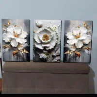 تابلو سه تیکه دکوراتیو چاپی بسیار زیبا