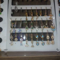 گوشواره رزگلد رنگ ثابت زیر قیمت بازار جفتی ۱۵۰ت|بدلیجات|یزد, |دیوار