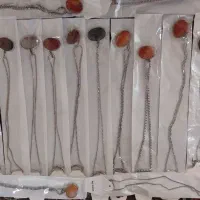 زنجیر و پلاک فیروزه و عقیق|جواهرات|مشهد, فردوسی|دیوار