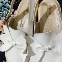 کفش سفید تابستانی دخترانه