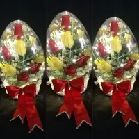 گل کریستال دست ساز