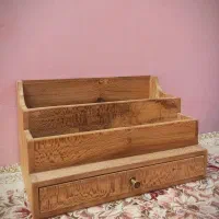 استند آرایشی تمام چوب