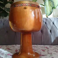 تنبک چوب یکتکه شیرانی تمبک دهانه ۲۸