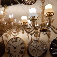 فروش انواع لوسترهای کریستالی|لوستر و چراغ آویز|تبریز, |دیوار