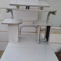 میز کامپیوتر با صندلی چرخشی|میز تحریر و کامپیوتر|بومهن, |دیوار