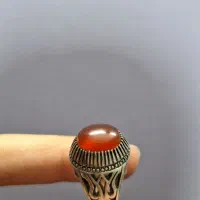 انگشتر عقیق سرخ