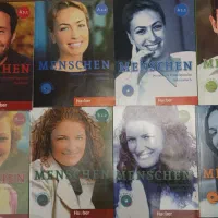 چهار ده جلد کتاب های زبان المانی  منشن Menschen