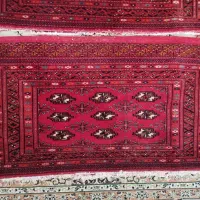 دو جفت پشتی دستباف اصل ترکمن