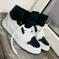 کفش جردن نایکی  سفید مشکی