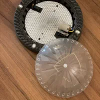 سه عدد سققی حباب دار سالم قاب شیشه ای|لامپ و چراغ|رشت, معلم|دیوار