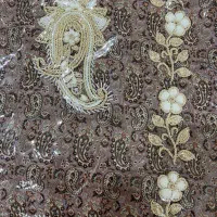 رومیزی ترمه سرمه دوزی|پرده، رانر، رومیزی|قم, میرزائیه|دیوار