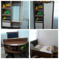 تخت و کمد کودک درحد نو