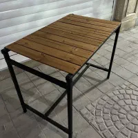 رگال قفسه میز صندلی دکور چوب فلزسبک