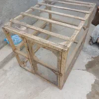 قفس چوبی پرنده وکبوتر