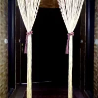 پرده مکرومه بافی