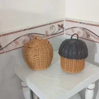 سبد های دست بافت