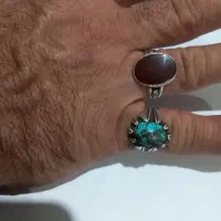 انگشتر نقره مردانه