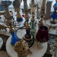 قلیان برنجی وترکیب سنگ مرمر اصل ساخته میشودد