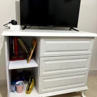 سرویس تخت و کمد نوجوان کاملا نو|تخت و سرویس خواب|وحیدیه, |دیوار