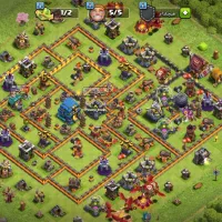 ۲تااکانت کلش اف کلنز بای کلن لول ۷