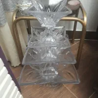 ظروف پذیرایی ۴ تیکه جنس ترک