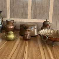 ظروف مسی و برنجی وزن دار