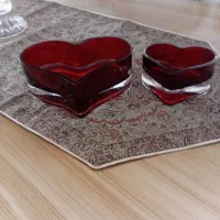 ظرف عتیقه مدل قلب