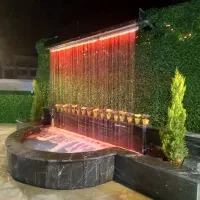 آبشار و آبنما و فلاور باکس