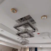 لوستر کریستالی، زیبا و شیک|لوستر و چراغ آویز|اصفهان, شهرک زاینده رود|دیوار