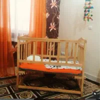 تخت کنار مادر چوبی|تخت و صندلی بچه|تهران, توحید|دیوار