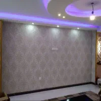 کاغذ دیواری پرده کابینت((سیمپل دکور))|خدمات پیشه و مهارت|شیراز, شهرک فرهنگیان|دیوار