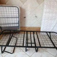تخت تاشو فلزی کمجا با تشک طبی مدل k2214|تخت و سرویس خواب|تهران, اتحاد|دیوار