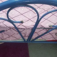 دو عدد تخت فلزی بدون تشک