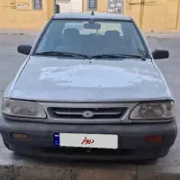 پراید نقره ای آخر ۸۶ دوگانه سوز