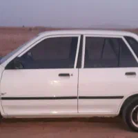 سواری پرایدسفید۱۳۱دوگانه کارخانه مدل۹۱رینگ اسپرت