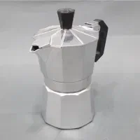 قهوه ساز موکاپات 1 کاپ تا 6 کاپ ، مشکی و نقره ای