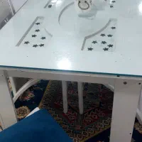میز ناهار خوری ۴ نفره  سفید