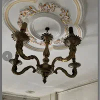 لوستر برنج و پایه کوب