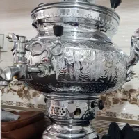 سماورنوآکبندهمراه باکارتن سینی وکاسه