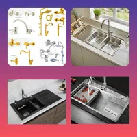 پخش سینک توکار روکار باکسی گرانیتی بیمکث کد JS937
