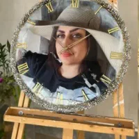 ساعت رزینی با عکس دلخواهتون|ساعت دیواری و تزئینی|فارسان, |دیوار