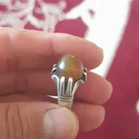 انگشتر عقیق و یاقوت|جواهرات|خمینی‌شهر, |دیوار