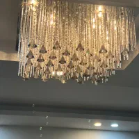 لوستر سقفی با کریستال اتریشی