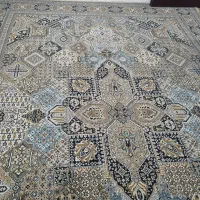 قالی ۱۲متری آبی رنگ