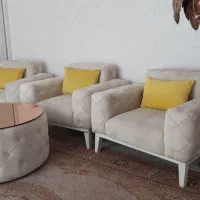 مبل راحتی نیم ست|مبلمان خانگی و میز عسلی|تبریز, |دیوار