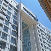اجرای نما . جوشکاری . کاشت بولت و صفحه